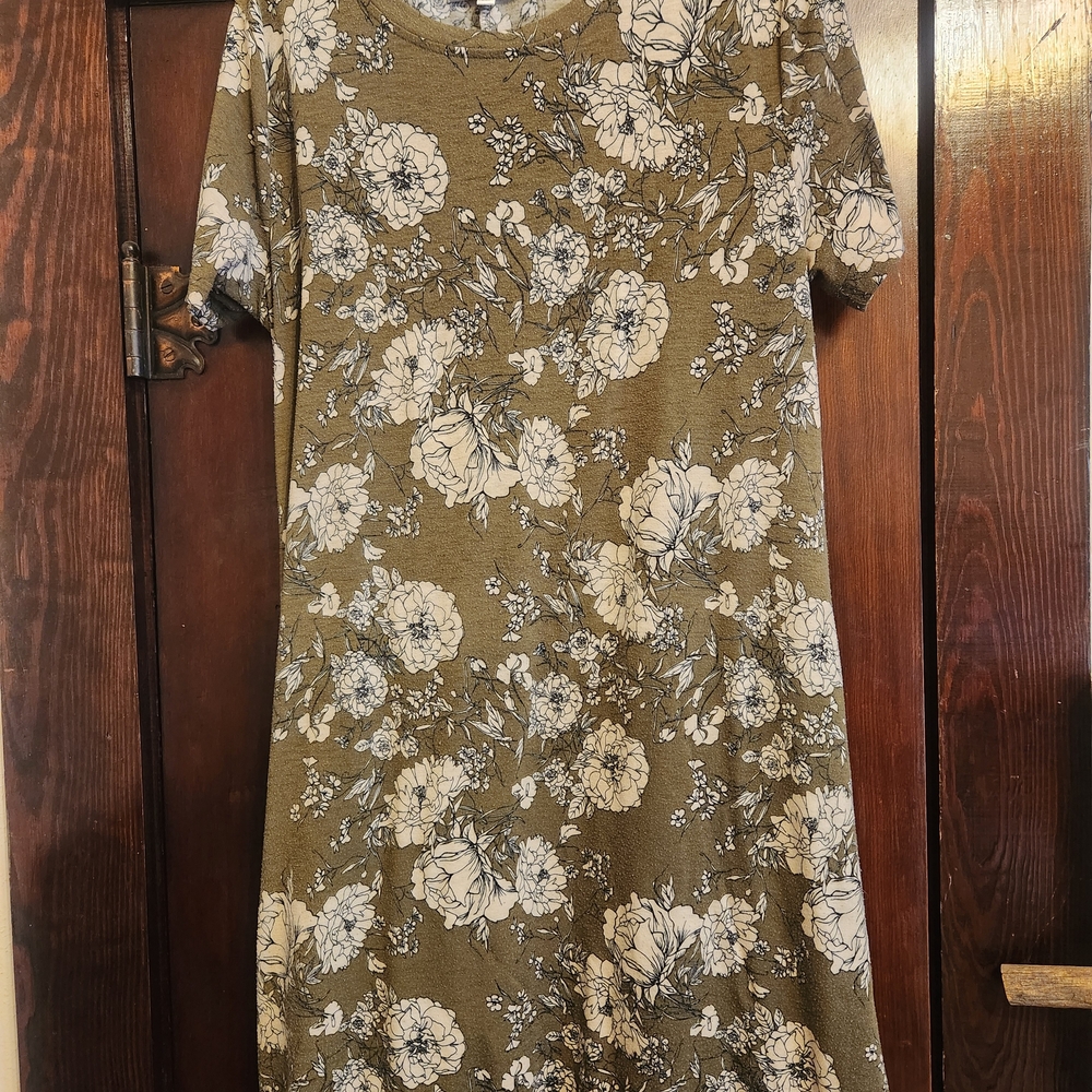 Floral Print Short Sleeve Dress- Jamby Styles